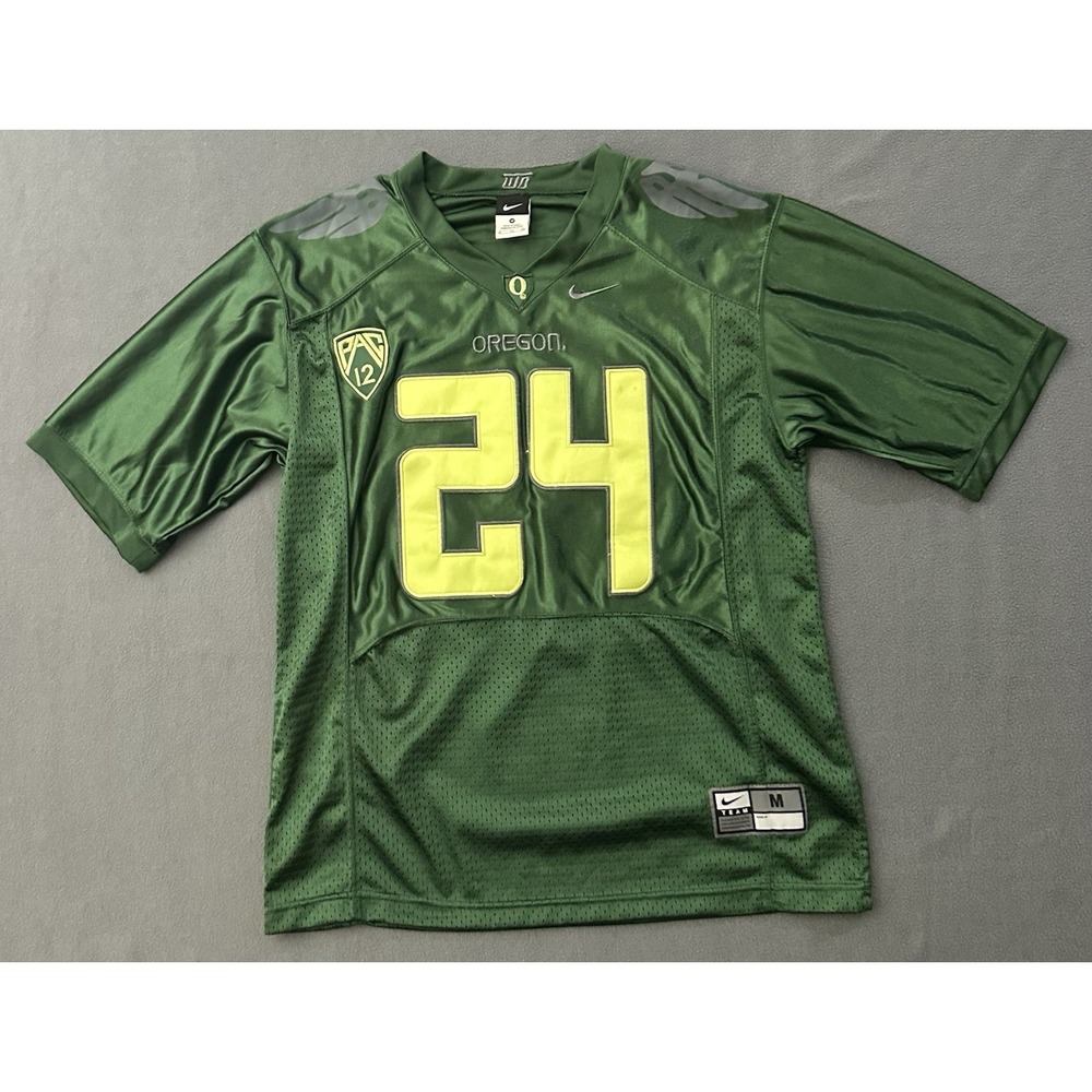 Nike Oregon Ducks Barner #24 Football Jersey Black Men's Medium PAC-12